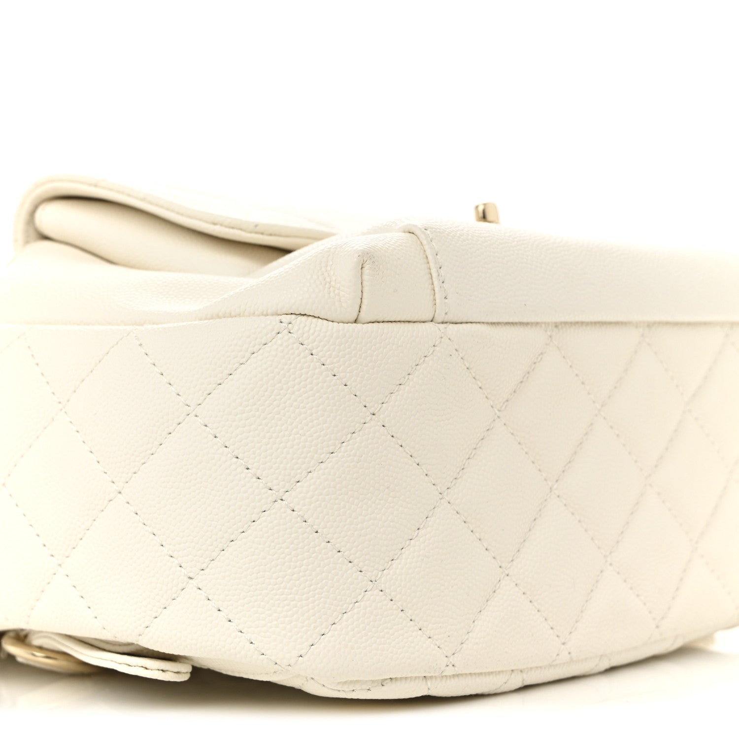 Chanel Caviar Quilted Small CC Day Backpack White