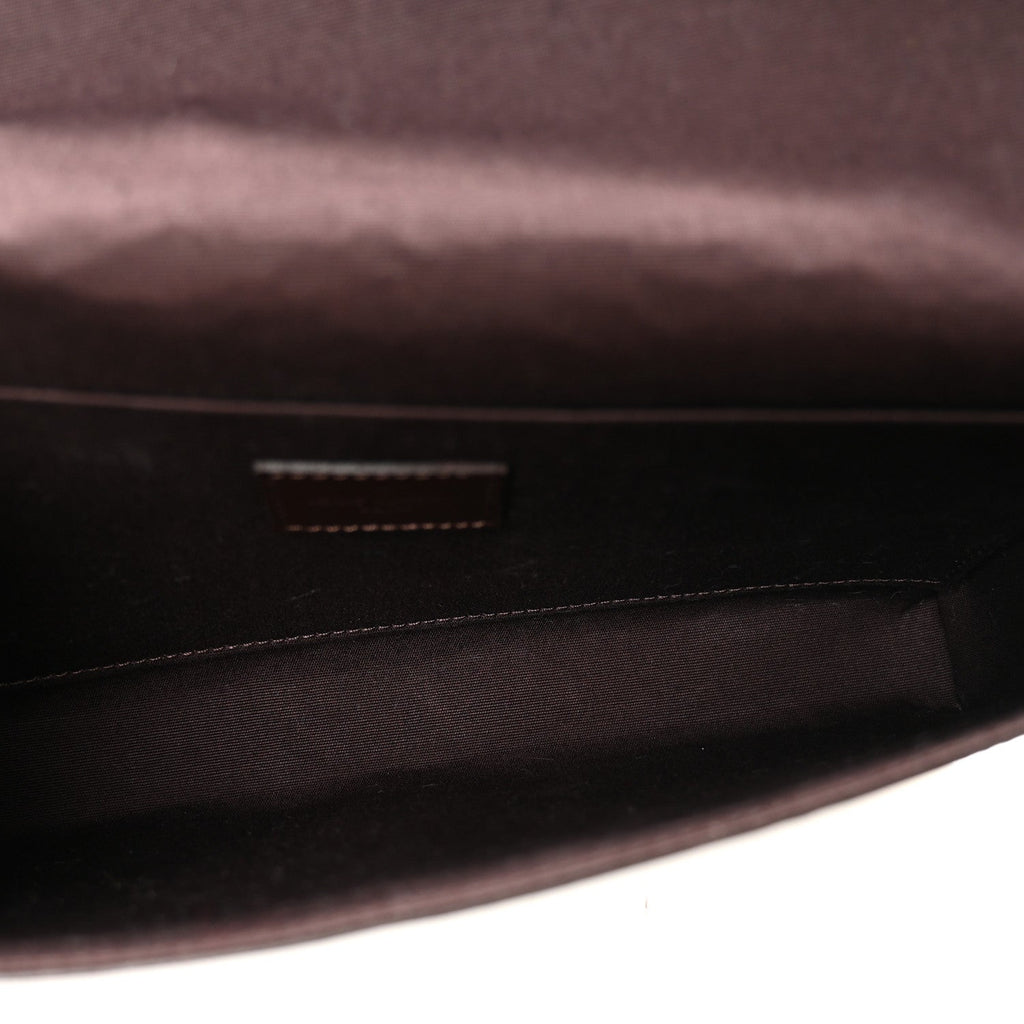 Louis Vuitton Vernis Pochette Felicie Chain Wallet Amarante