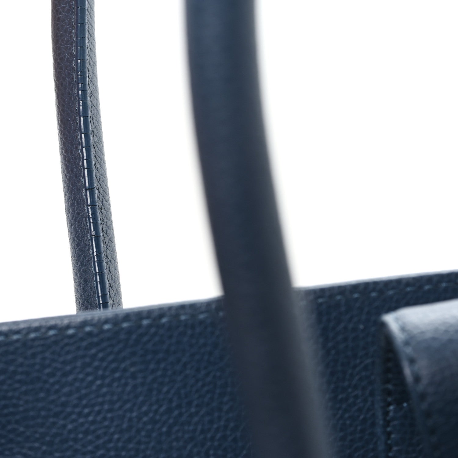 Chanel Caviar Tall Cerf Tote Blue
