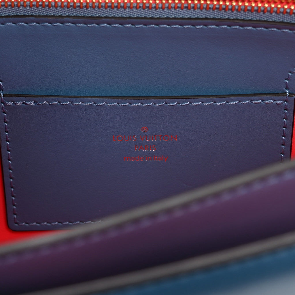 Louis Vuitton Smooth Calfskin LV Pont 9 Blue Orage