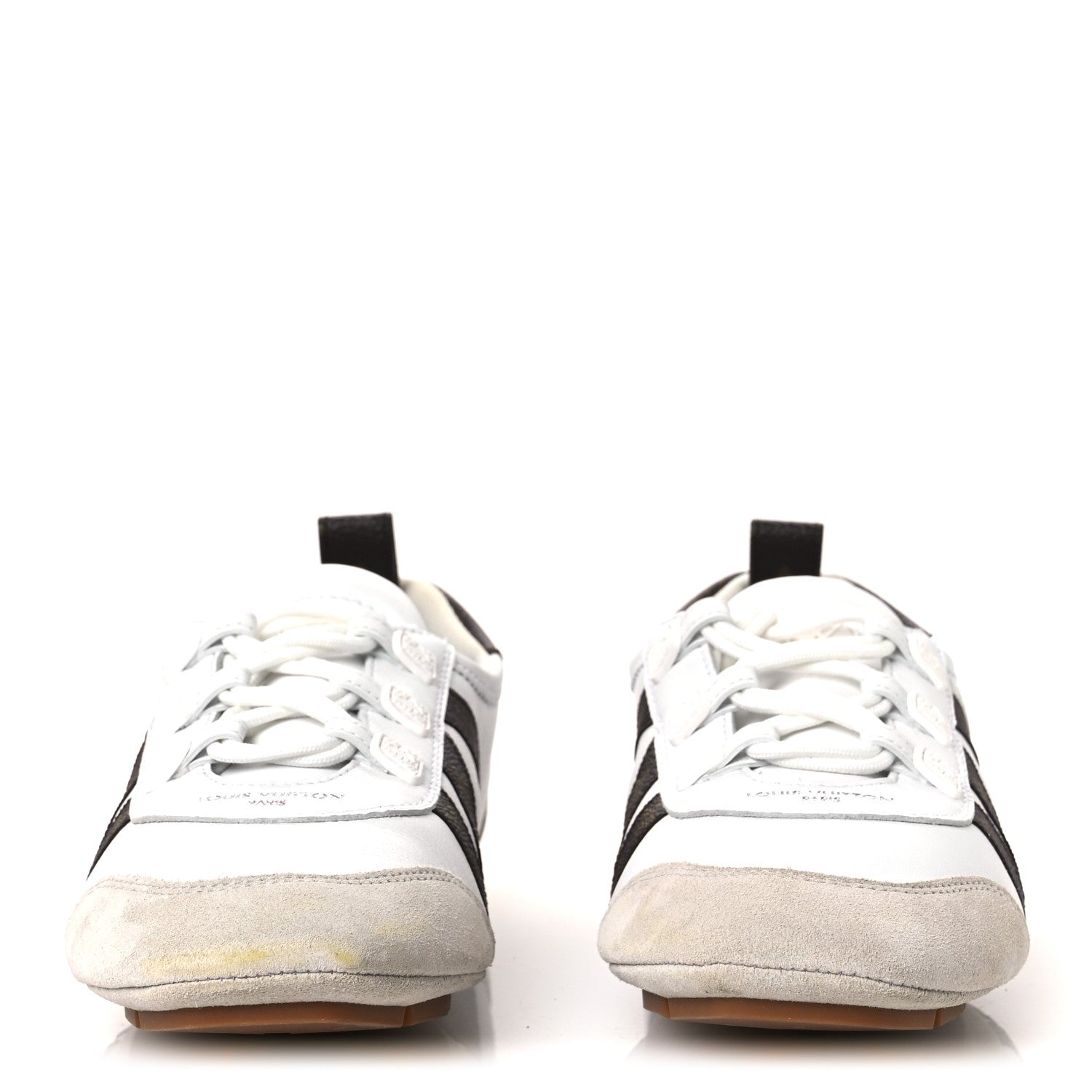 Louis Vuitton Monogram Calfskin Womens LV Sneakerina 37 White