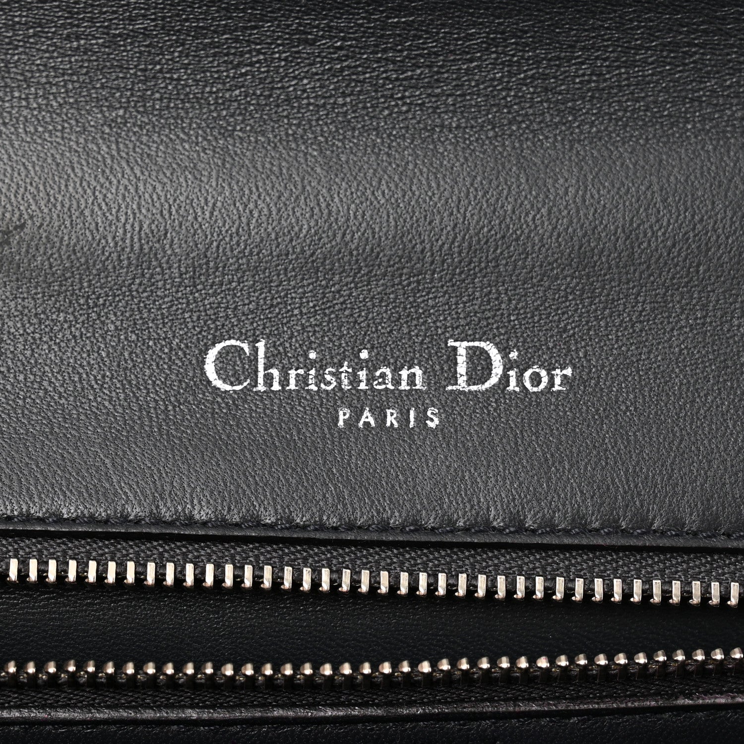 Christian Dior Metallic Lizard Small Diorama Flap Bag Fuchsia
