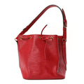Louis Vuitton Epi Petit Noe Castillan Red