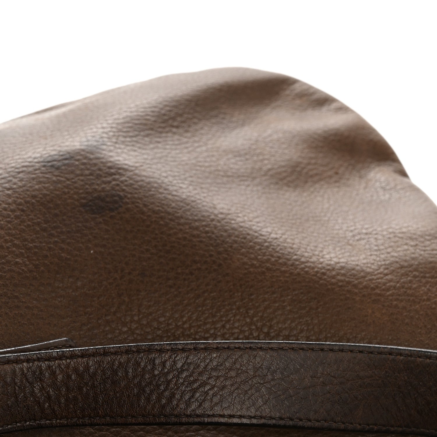 Prada Vitello Daino Hobo  Brown