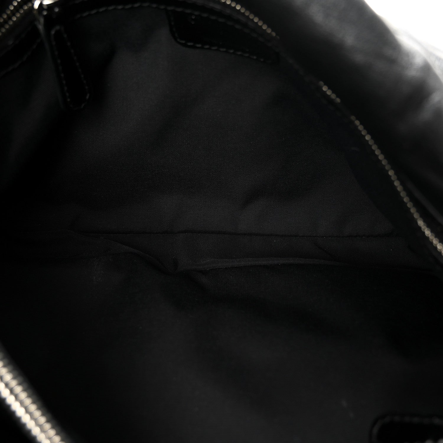 Christian Dior Patent Lambskin Cannage Rendezvous Flap Black