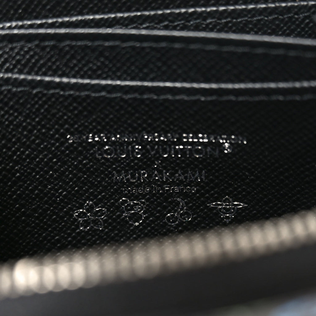 Louis Vuitton LV x TM Monogram Multicolor Zippy Coin Purse Black