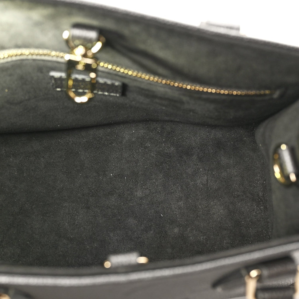 Louis Vuitton Metallic Empreinte Monogram Giant Onthego PM Gun Metal