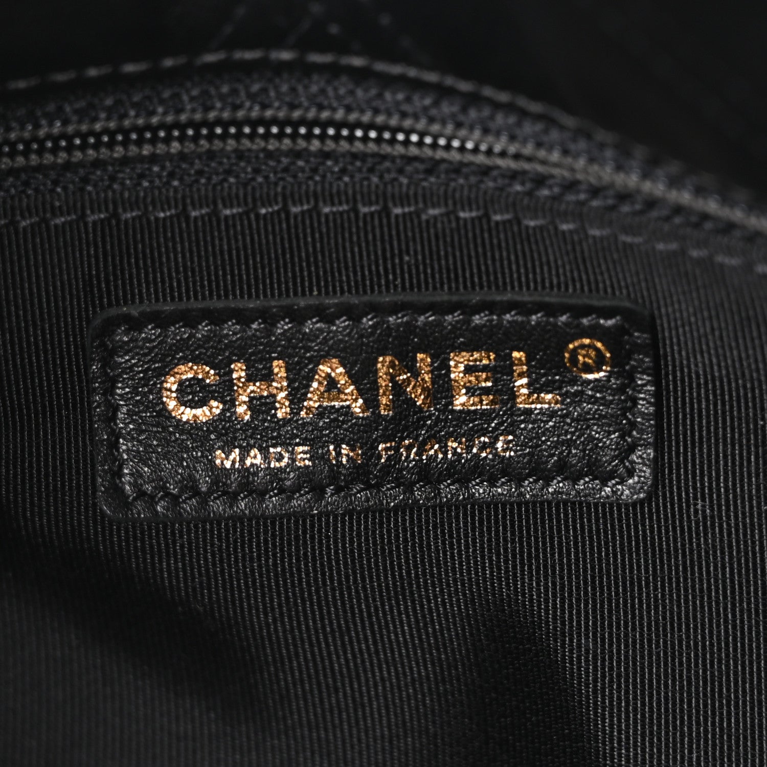 Chanel Lambskin Quilted Pearl Studded Flap Black