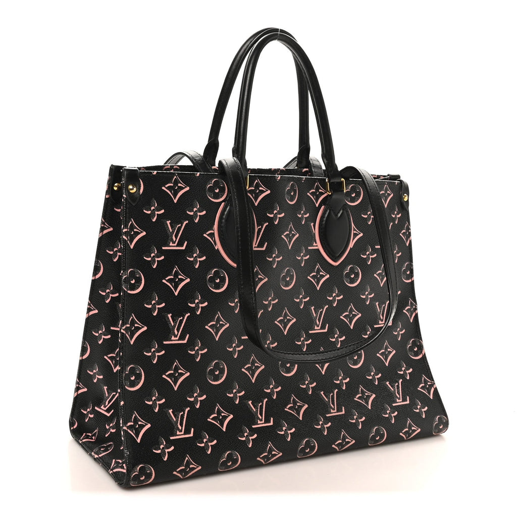 Louis Vuitton Monogram Fall for You LV Neo Onthego MM Black