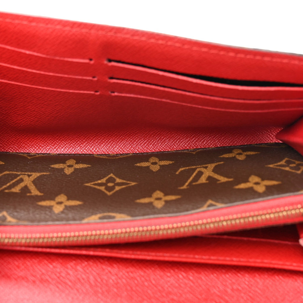 Louis Vuitton Monogram Sarah Retiro Wallet Cherry