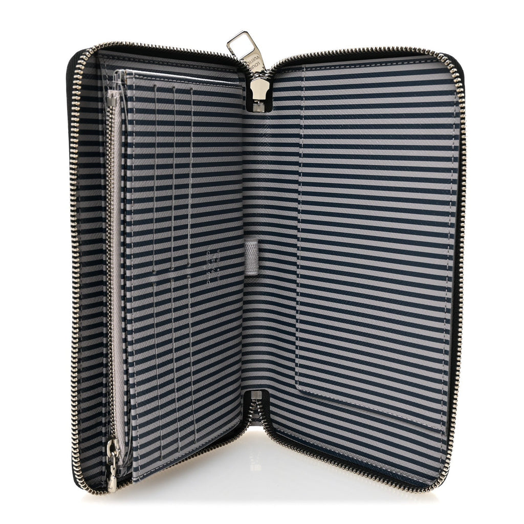 Louis Vuitton Damier Graphite Trunks and Locks Zippy Organizer Wallet