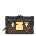 Louis Vuitton Monogram Petite Malle Black