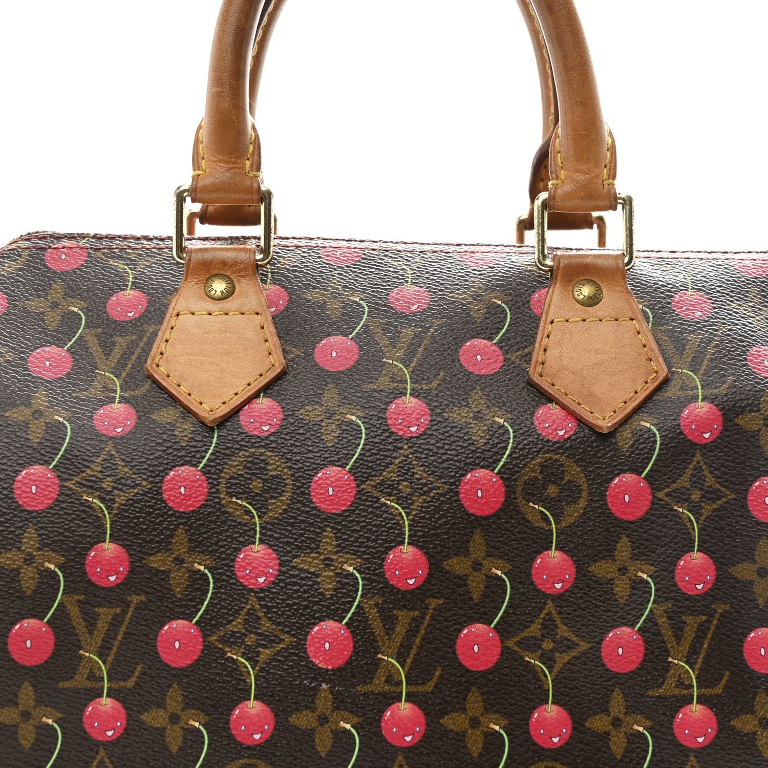 Louis Vuitton Monogram Cerises Speedy 25