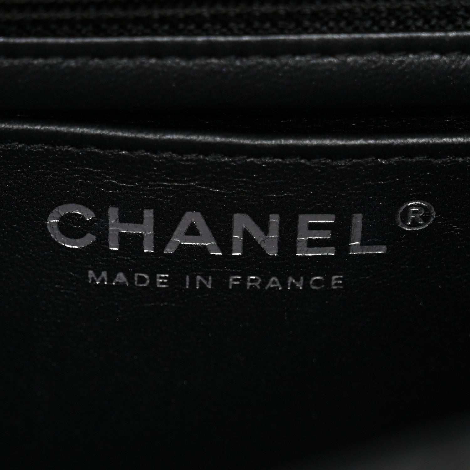 Chanel Lambskin Quilted Mini Rectangular Flap So Black