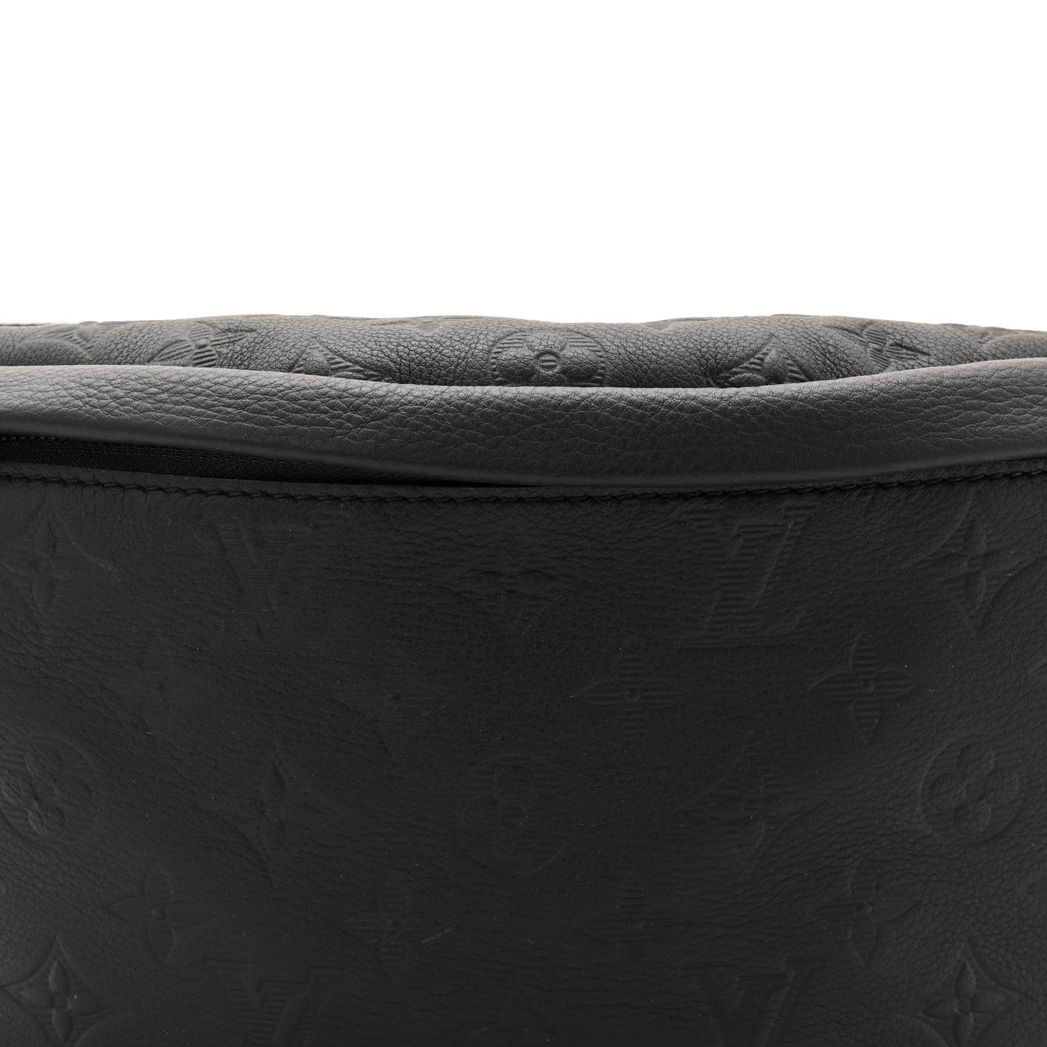 Louis Vuitton Calfskin Monogram Shadow Discovery Bumbag Black