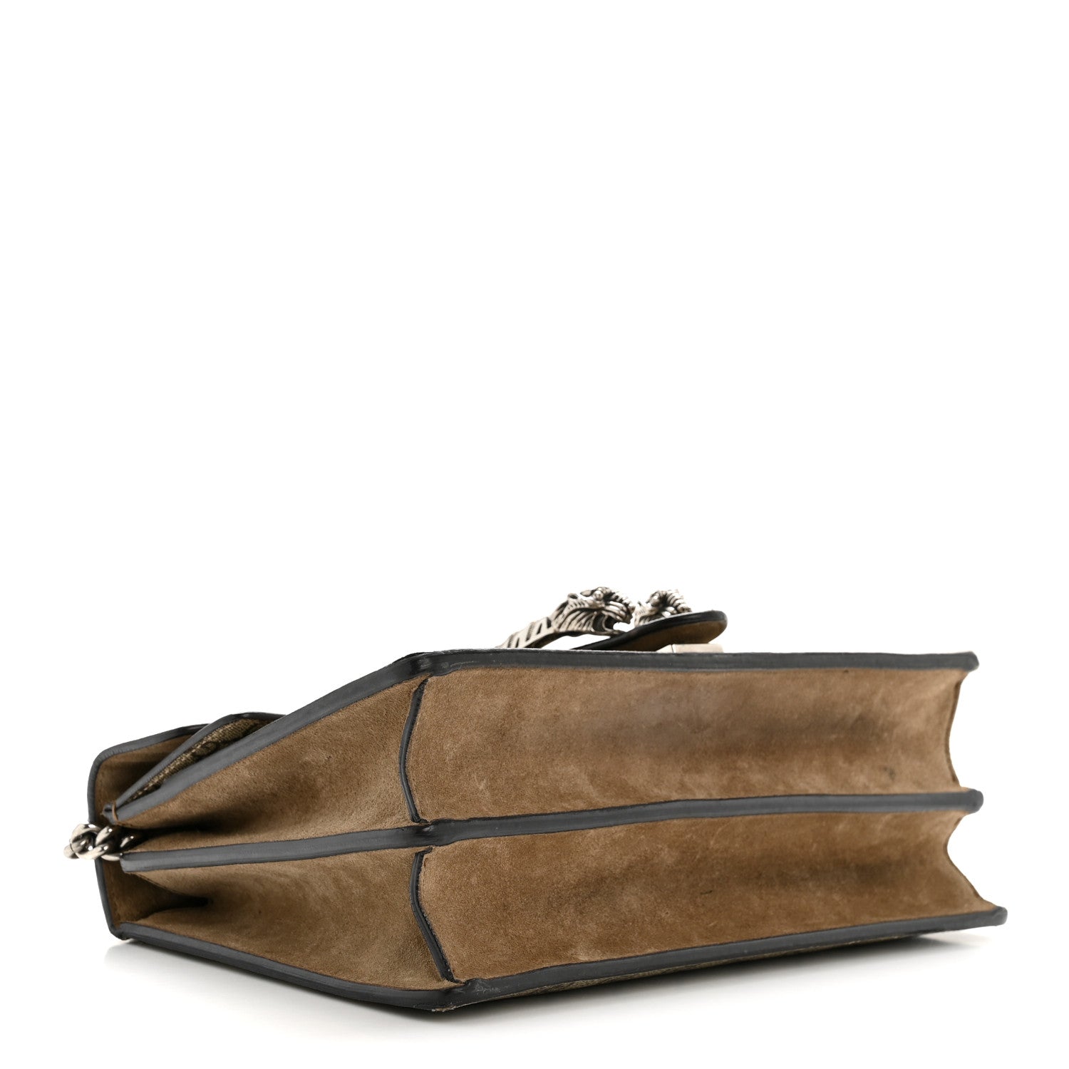 Gucci GG Supreme Monogram Small Dionysus Shoulder Bag Taupe