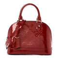 Louis Vuitton Vernis Alma BB Pomme D'Amour