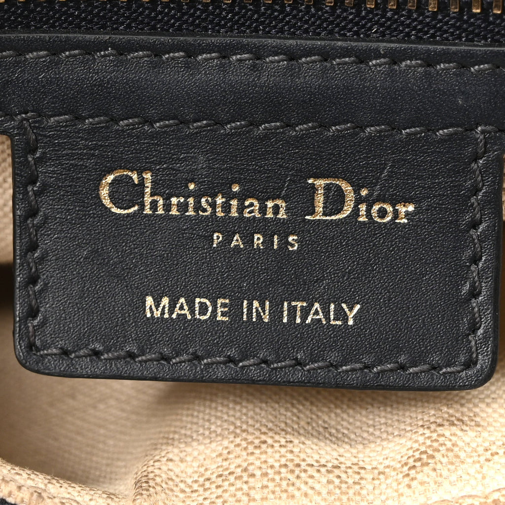 Christian Dior Oblique Saddle Bag Blue