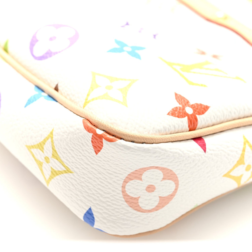 Louis Vuitton LV X TM Monogram Multicolor Pochette Accessories White