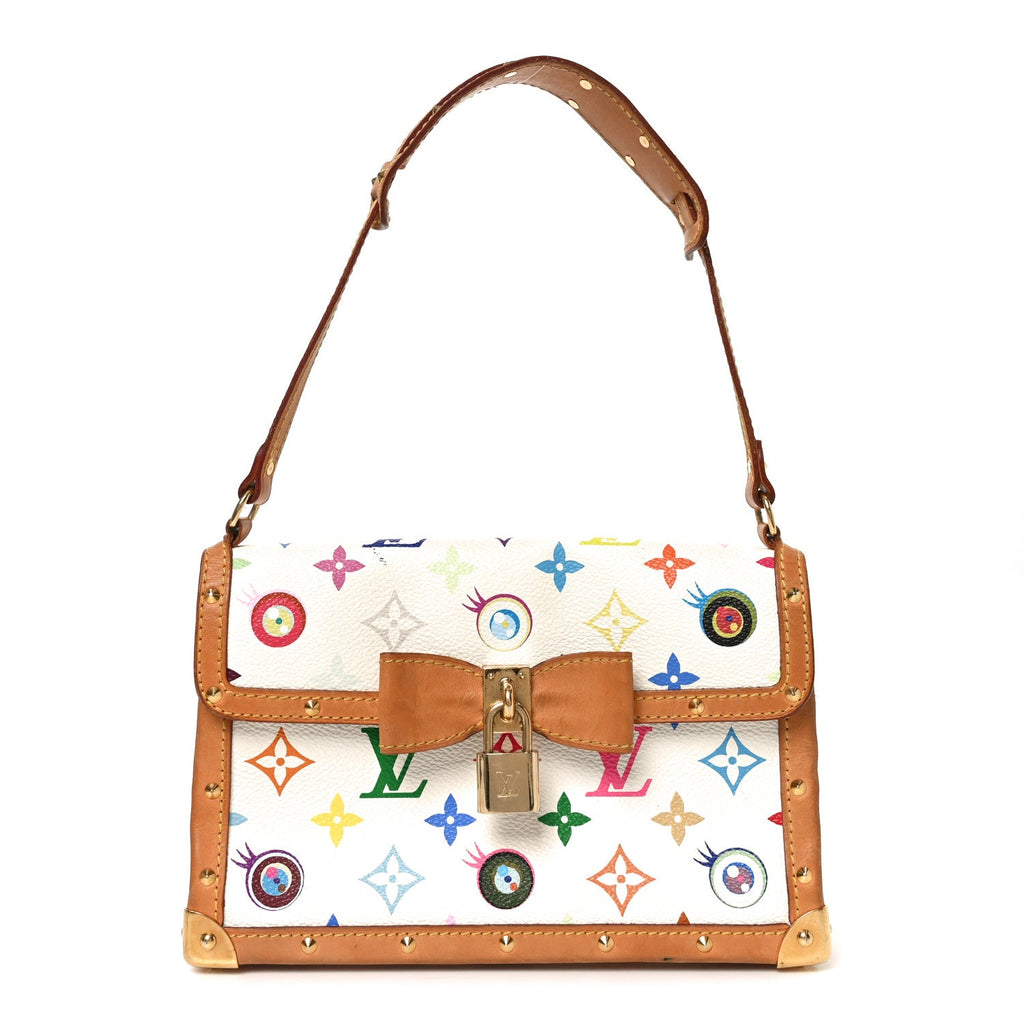Louis Vuitton Monogram Multicolor Eye Miss You White