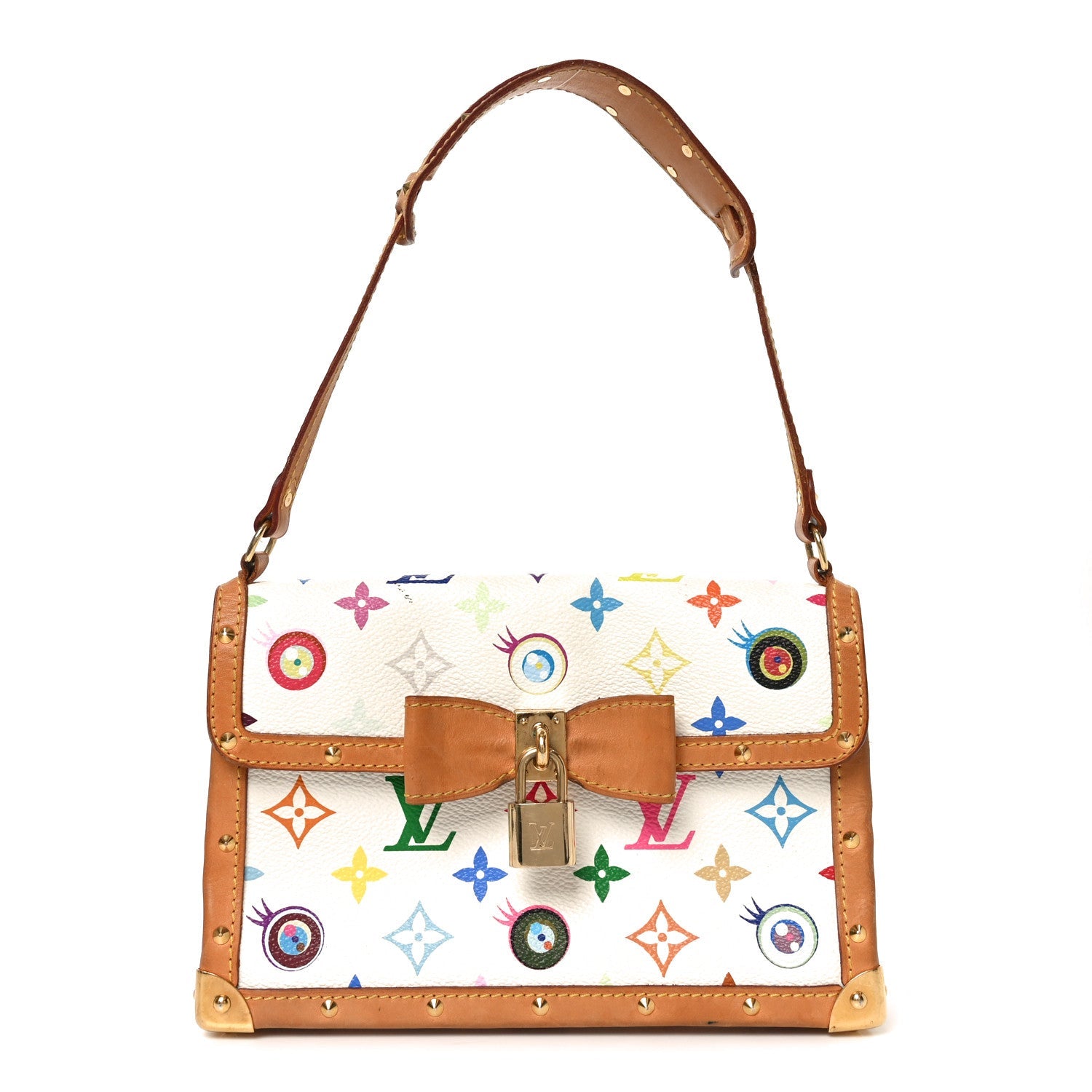 Louis Vuitton Monogram Multicolor Eye Miss You White
