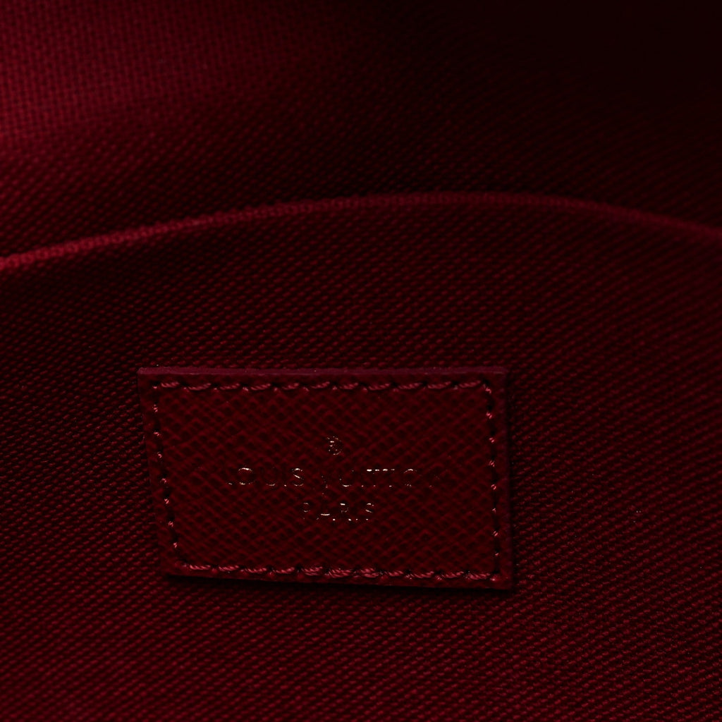 Louis Vuitton Monogram Pochette Felicie Chain Wallet Fuchsia