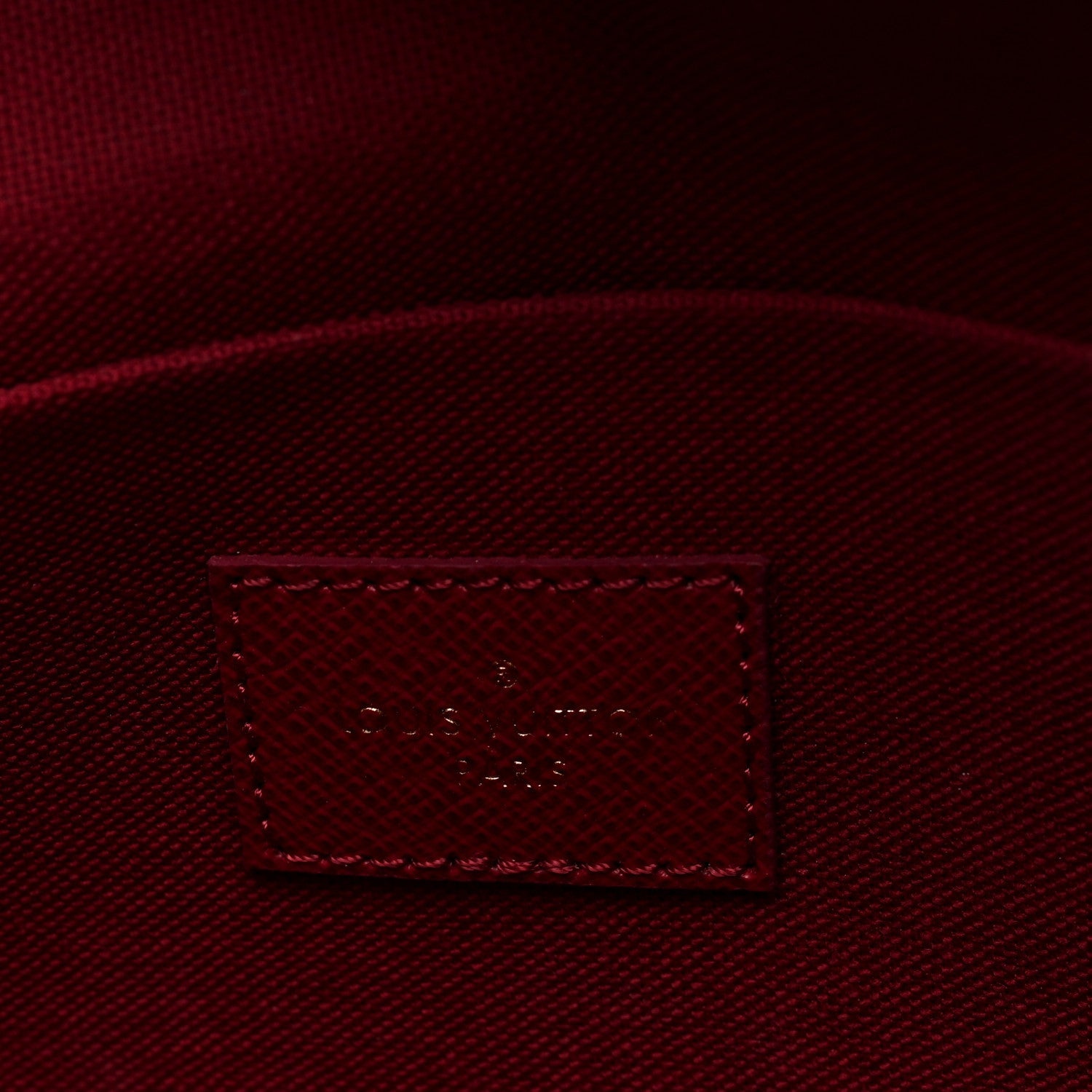 Louis Vuitton Monogram Pochette Felicie Chain Wallet Fuchsia