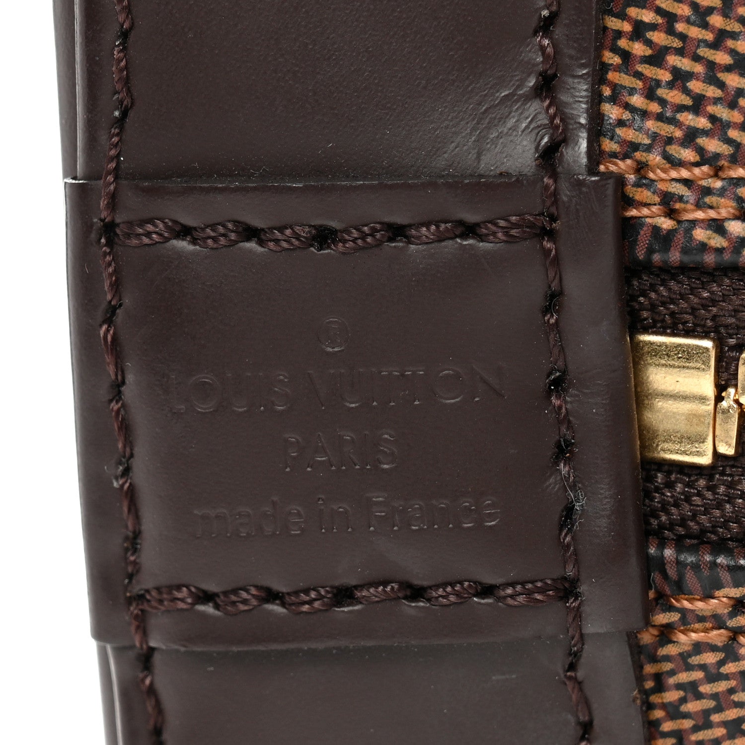 Louis Vuitton Damier Ebene Alma BB