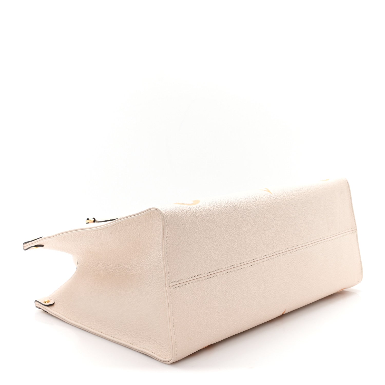 Louis Vuitton Empreinte Monogram Giant By The Pool Onthego MM Cream Saffron