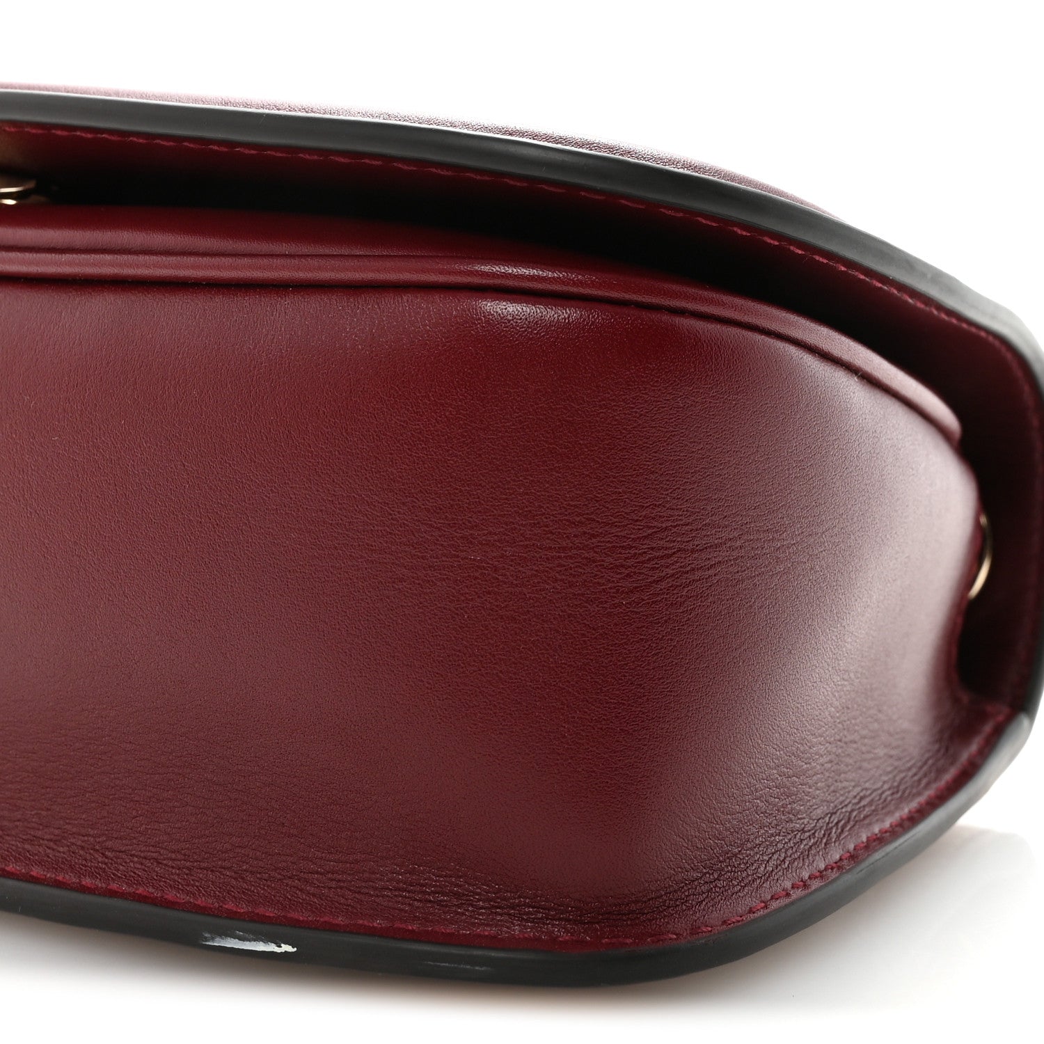 Gucci Calfskin Blondie Small Shoulder Bag Dark Red