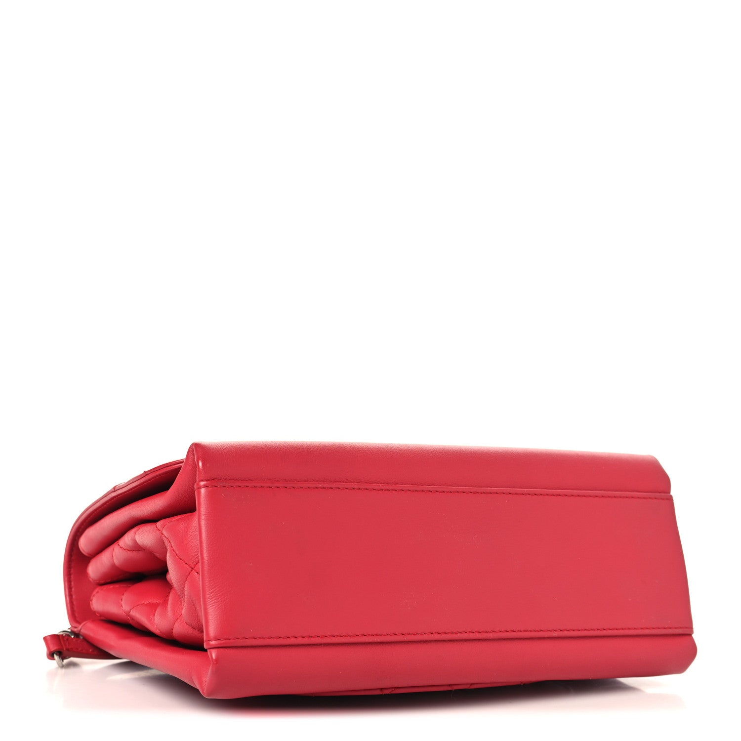 Chanel Calfskin Small Tramezzo Flap Red