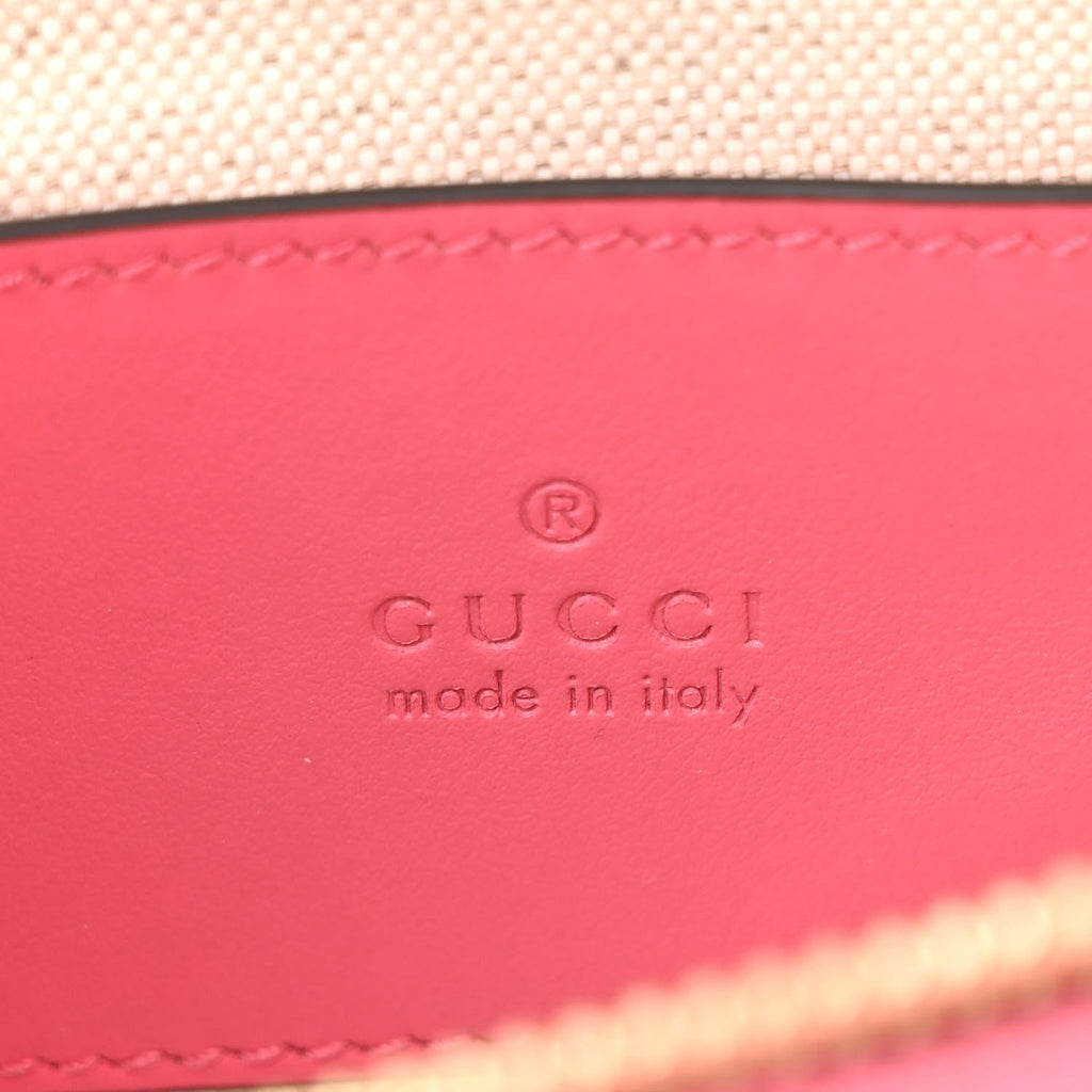 Gucci Calfskin GG Matelasse Mini Top Handle Bag Rhodamine Pink