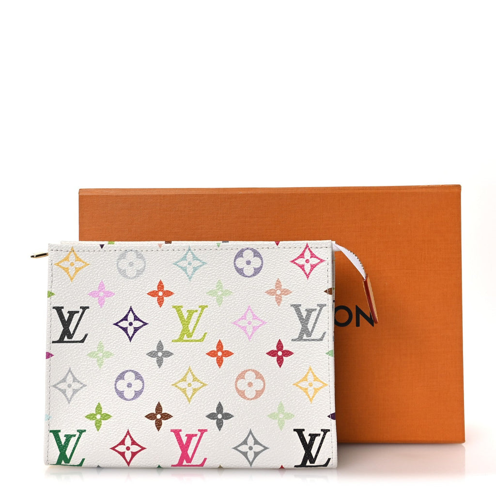 Louis Vuitton LV X TM Monogram Multicolor Toiletry Pouch 19 White