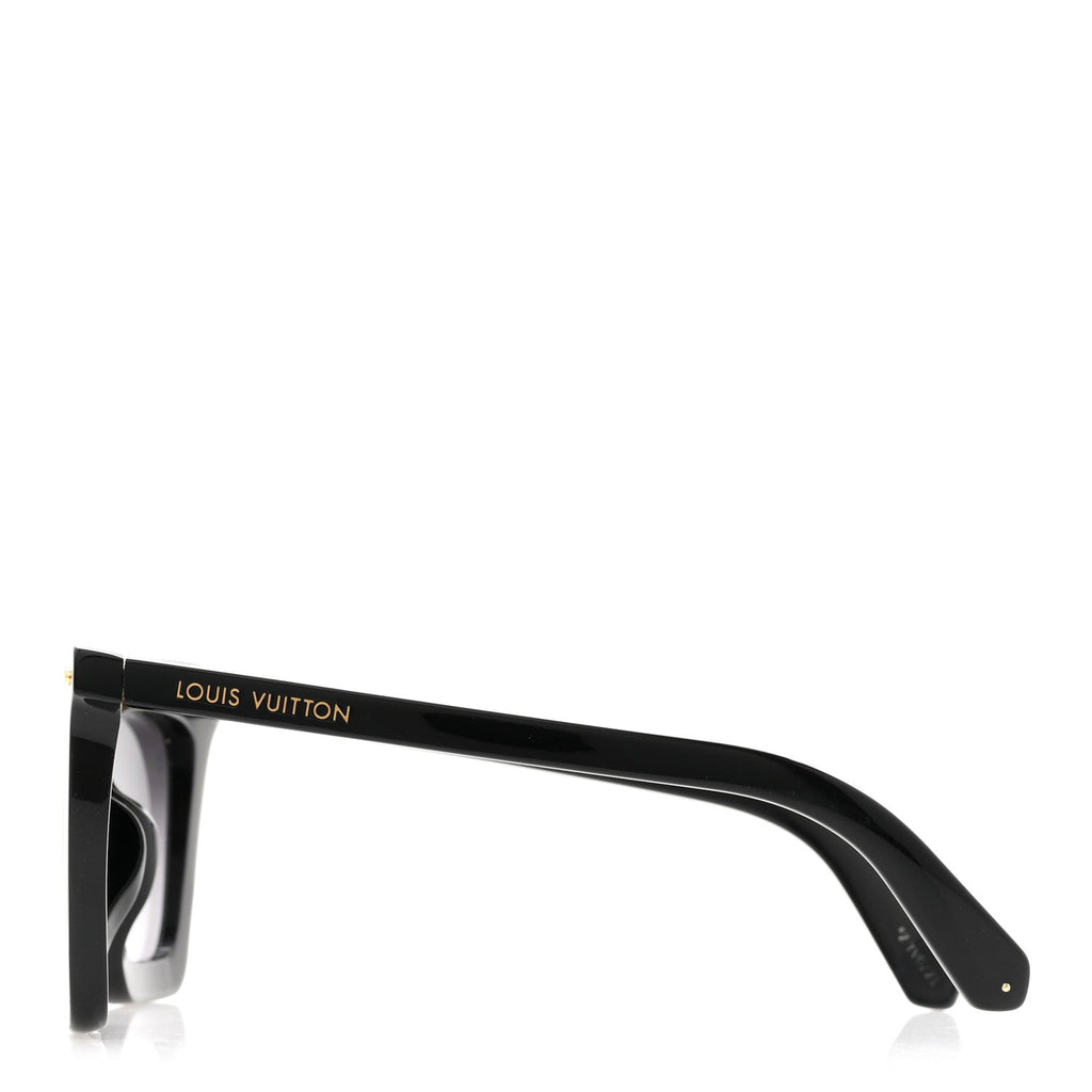 Louis Vuitton Acetate La Grande Bellezza Sunglasses Z1217E Black