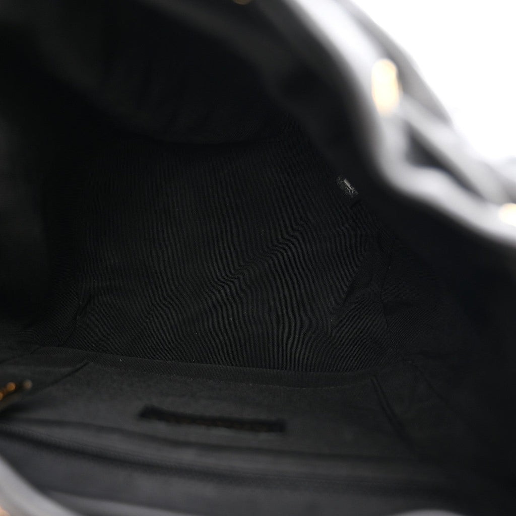 Chanel Calfskin Quilted Small Urban Spirit Backpack Black