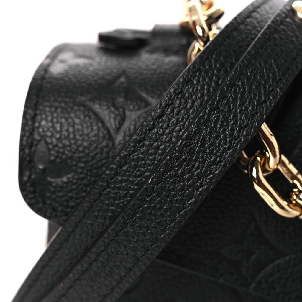 Louis Vuitton Empreinte Pochette Metis East West Black