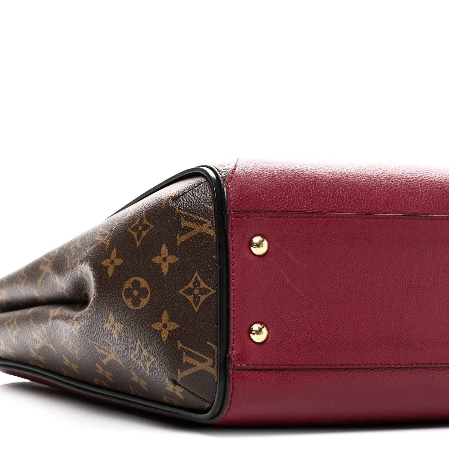 Louis Vuitton Calfskin Monogram Kimono Tote Grape