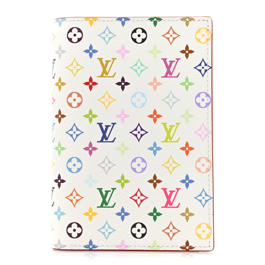 Louis Vuitton LV X TM Monogram Multicolor Passport Cover White