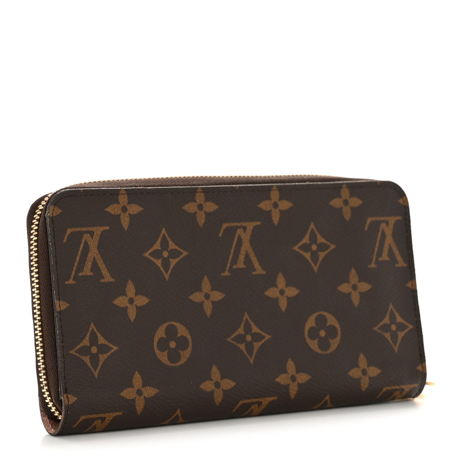Louis Vuitton Monogram Zippy Wallet Rose Ballerine