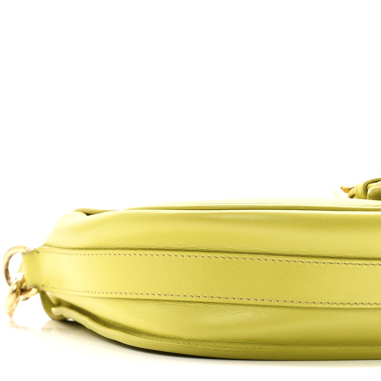 Christian Dior Box Calfskin Medium Bobby Flap Lime