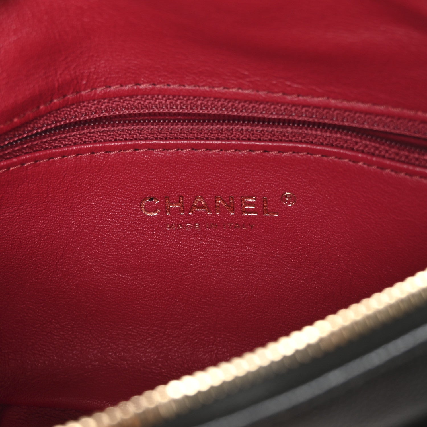 Chanel Caviar Quilted Filigree Waist Bag Black