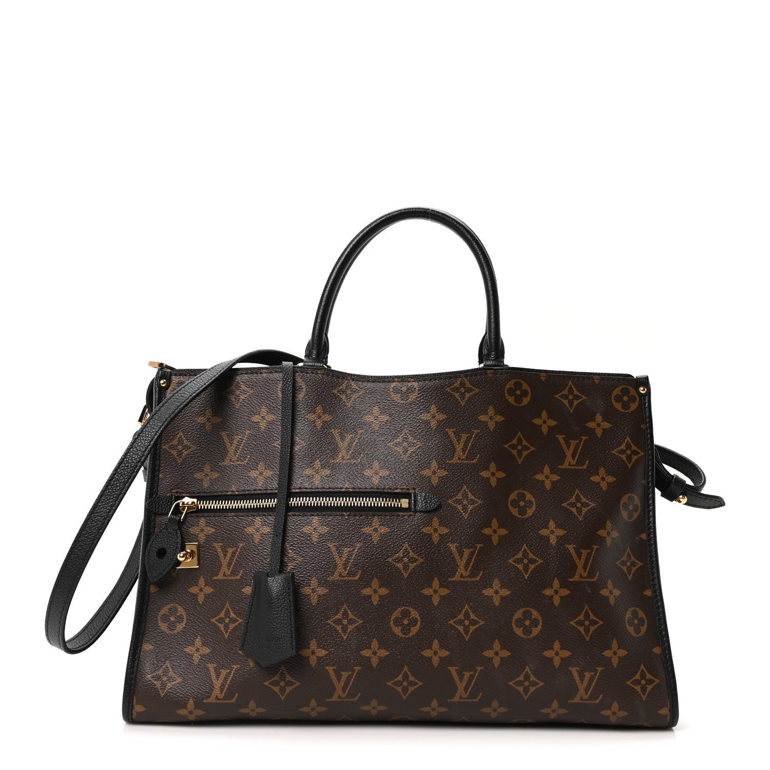 Louis Vuitton Monogram Popincourt MM Black