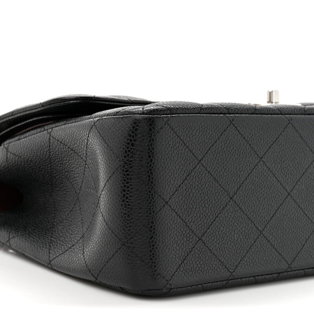 Chanel Caviar Quilted Jumbo Double Flap Black