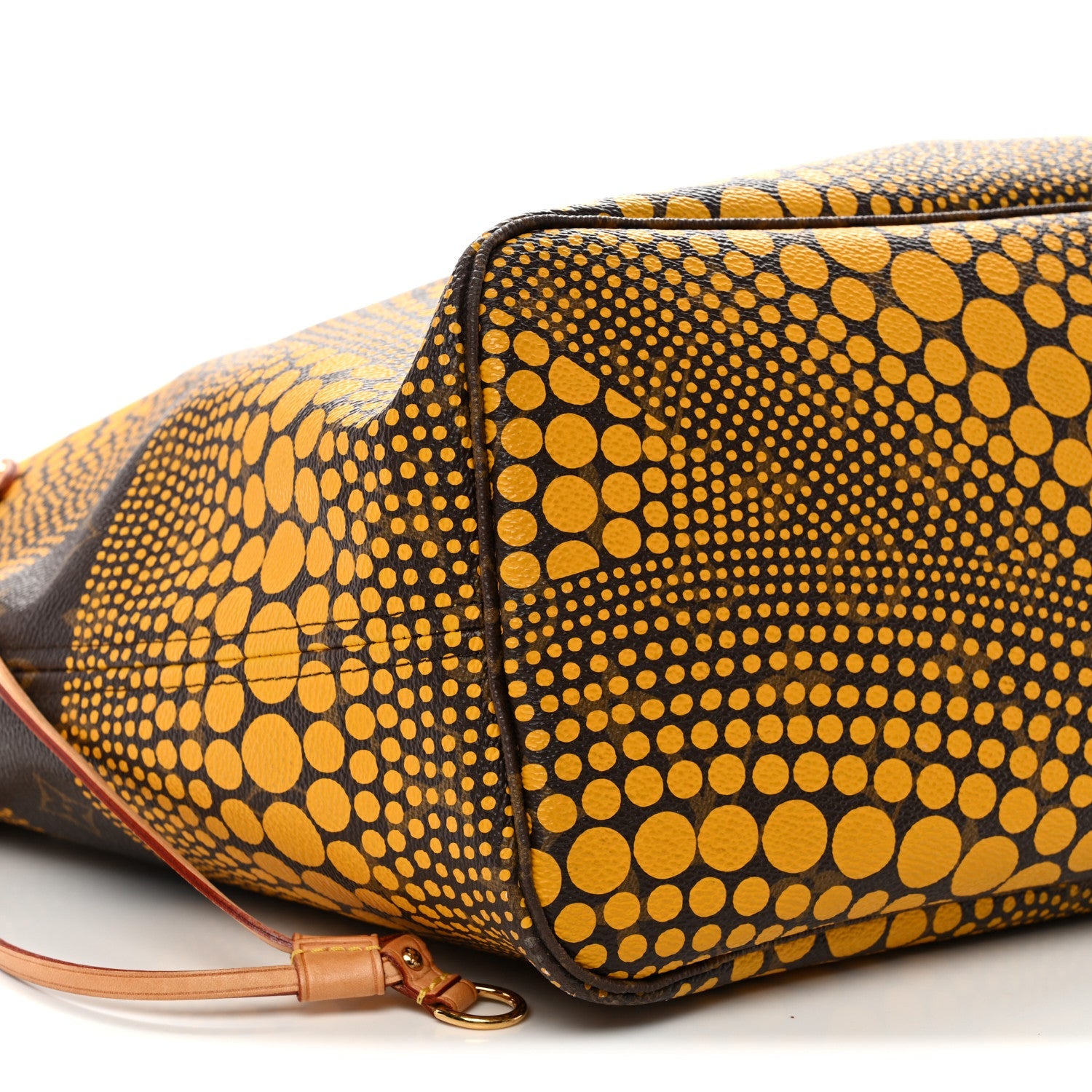 Louis Vuitton Monogram Kusama Waves Neverfull MM Yellow