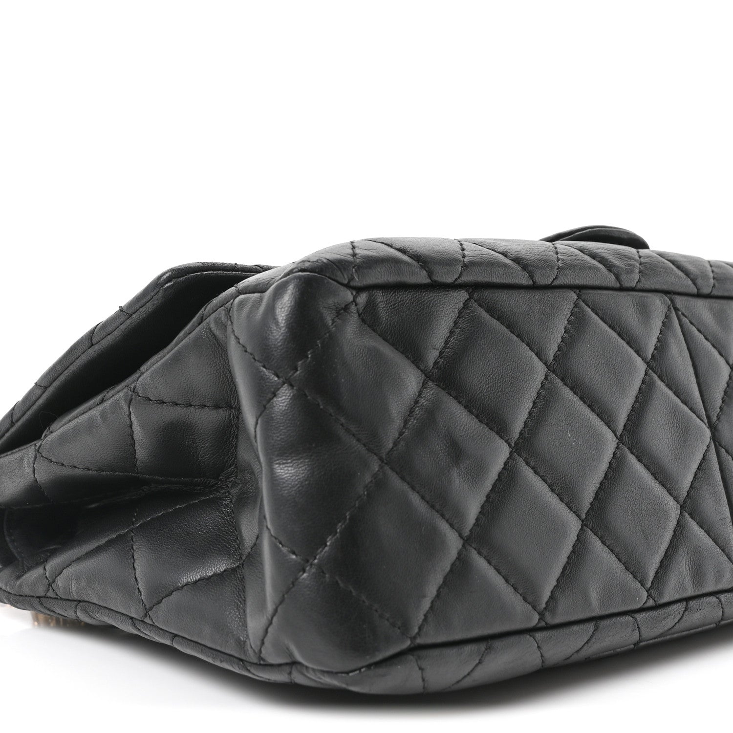 Chanel Calfskin Quilted 2.55 Paris Shanghai China Doll Reissue 227 Flap Black