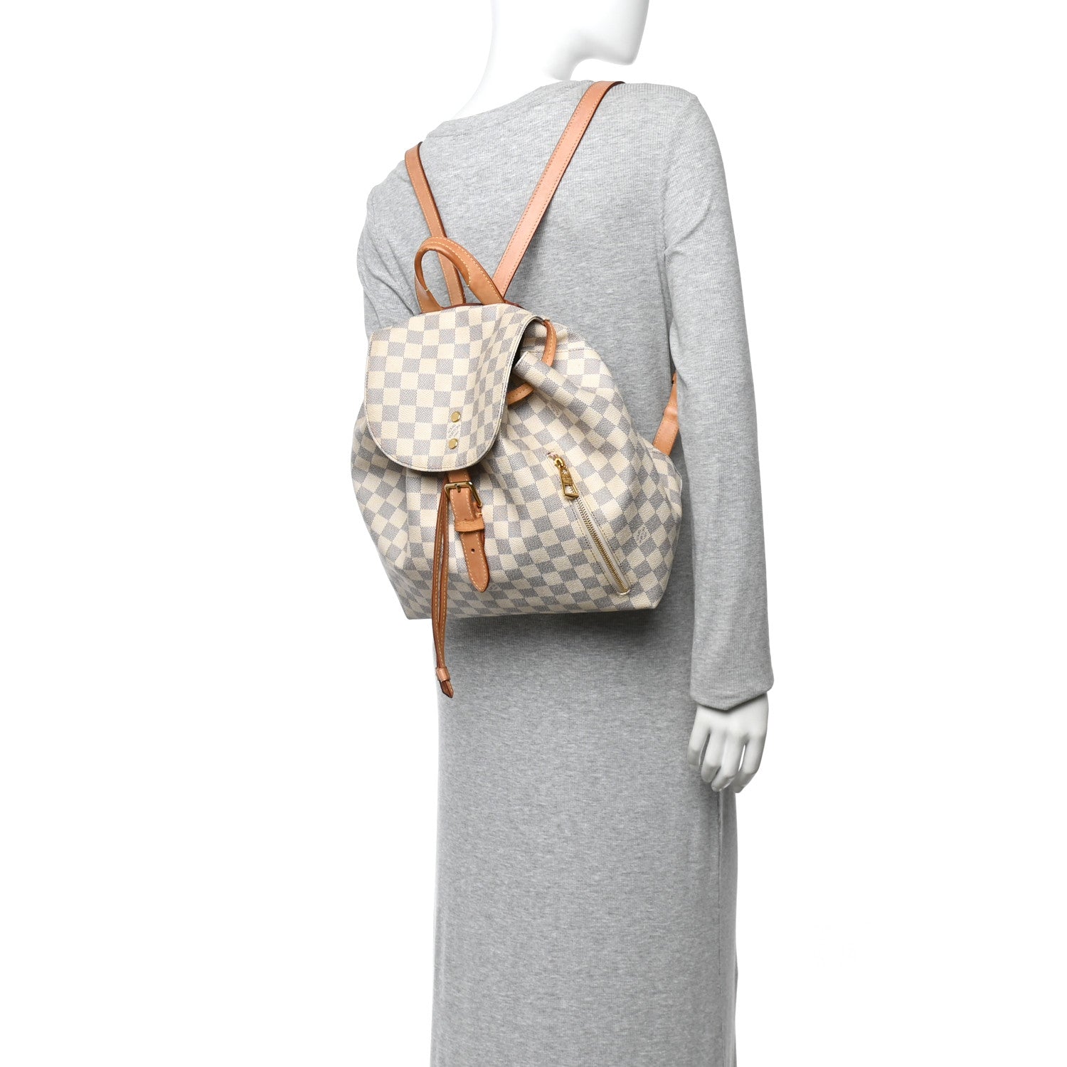 Louis Vuitton Damier Azur Sperone Backpack