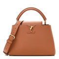 Louis Vuitton Taurillon Capucines BB Tan
