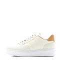 Louis Vuitton Grained Calfskin Embossed Monogram Mens Beverly Hills Sneakers 8.5 White