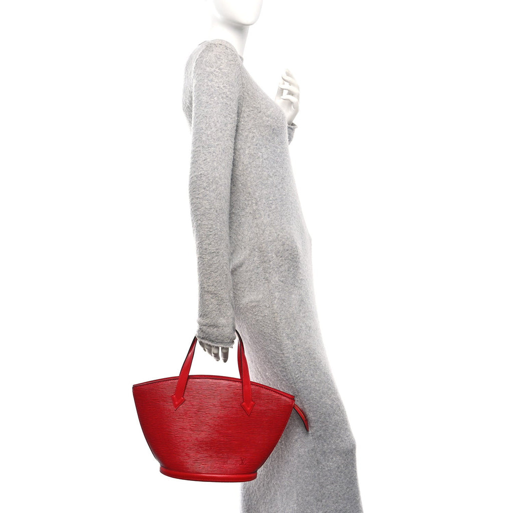 Louis Vuitton Epi Saint Jacques PM Castillan Red