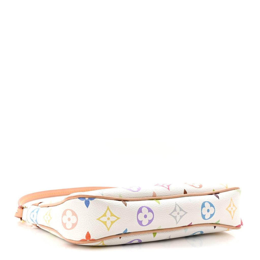 Louis Vuitton LV X TM Monogram Multicolor Pochette Accessories White